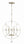 Soleil 22.5'' Six Light Chandelier, Antique Silver - Alternate Product Image 3.jpg