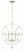 Soleil 28.5'' Six Light Chandelier, Antique Silver - Alternate Product Image 3.jpg