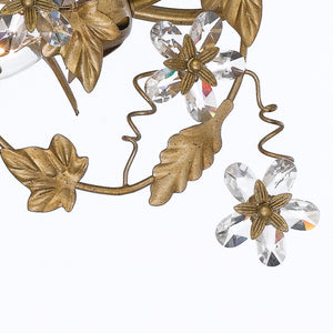 Maison Parisienne 16'' Six Light Semi Flush Mount, Gold Leaf - Alternate Product Image 1.jpg
