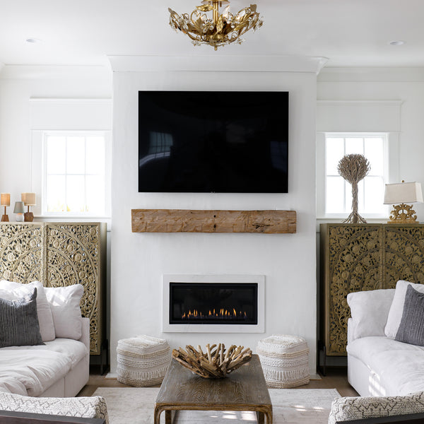 Maison Parisienne 16'' Six Light Semi Flush Mount, Gold Leaf Alt 4.jpg