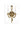 Gild 8'' Two Light Wall Sconce, Olde Brass