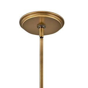Echelon 18" Four Lights Large Pendant, Heritage Brass