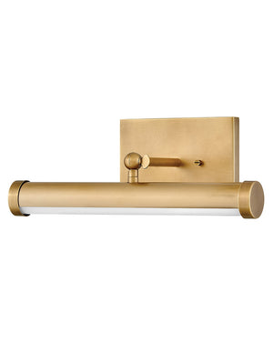 Juno 14" Small Adjustable LED Accent Light, Heritage Brass