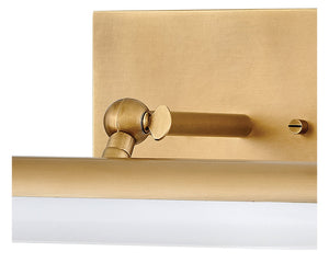 Juno 14" Small Adjustable LED Accent Light, Heritage Brass