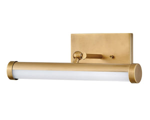 Juno 14" Small Adjustable LED Accent Light, Heritage Brass