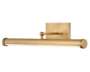 Juno 24" Medium Adjustable LED Accent Light, Heritage Brass