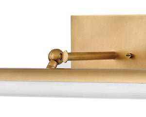 Juno 24" Medium Adjustable LED Accent Light, Heritage Brass