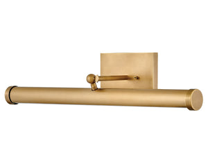 Juno 24" Medium Adjustable LED Accent Light, Heritage Brass