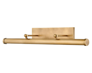 Juno 32" Large Adjustable LED Accent Light, Heritage Brass