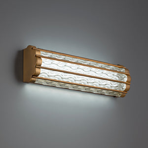 Fortress 20'' LED Bath Vanity, Aged Brass