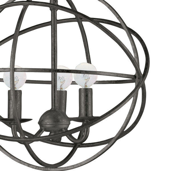 Soleil 12.5'' Three Light Mini Chandelier, English Bronze Alt 5.jpg