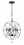 Soleil 22.5'' Six Light Chandelier, English Bronze - Main Product Image.jpg