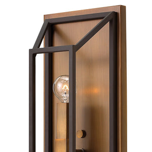 Casting 7" Two Lights Large Sconce, Bronze