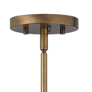 Casting 10" One Light Small Open Frame Pendant, Bronze