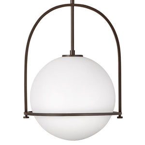 Pinnacle 15" One Light Medium Pendant, Buckeye Bronze