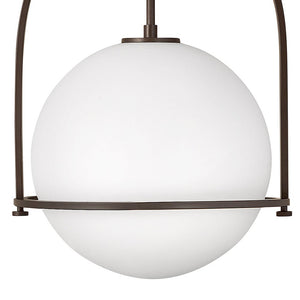 Pinnacle 15" One Light Medium Pendant, Buckeye Bronze