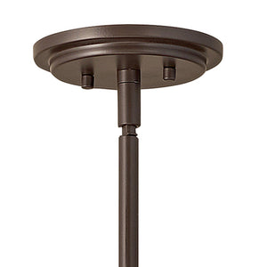 Pinnacle 15" One Light Medium Pendant, Buckeye Bronze