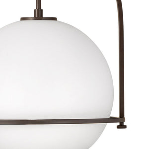 Pinnacle 15" One Light Medium Pendant, Buckeye Bronze