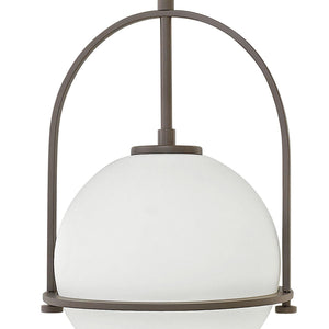 Pinnacle 11" One Light Small Pendant, Buckeye Bronze