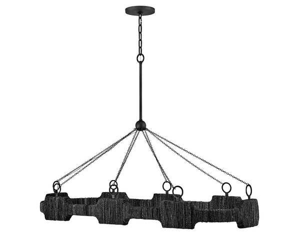 Raffi 52" Large LED Linear, Carbon Black