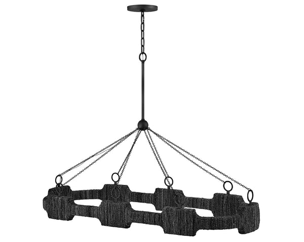 Raffi 52" Large LED Linear, Carbon Black