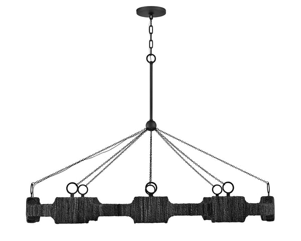 Raffi 52" Large LED Linear, Carbon Black