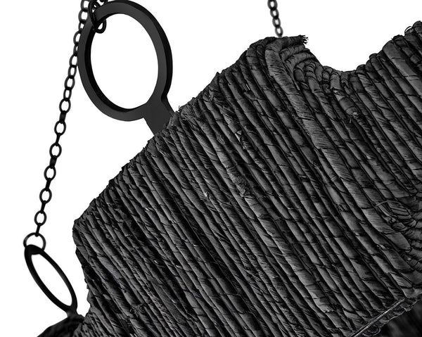 Raffi 52" Large LED Linear, Carbon Black