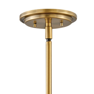 Gliss 20" One Light Large Pendant, Polished White