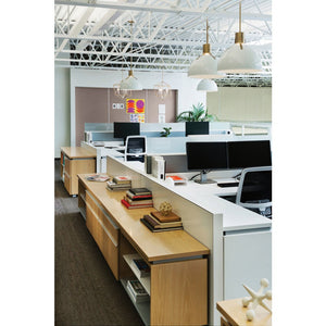 Gliss 20" One Light Large Pendant, Polished White