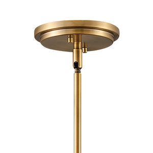 Gliss 20" One Light Large Pendant, Satin Black