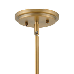 Gliss 14" One Light Medium Pendant, Light Taupe