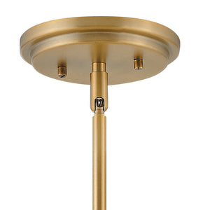 Gliss 14" One Light Medium Pendant, Sage Green