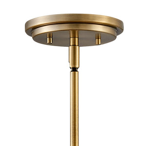 Gliss 14" One Light Medium Pendant, Satin Black