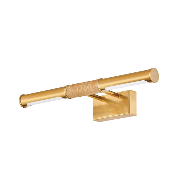 Aurara 18" One Light Picture Light, Aged Brass