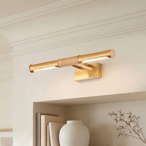 Aurara 18" One Light Picture Light, Aged Brass