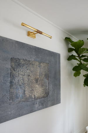 Aurara 24" One Light Picture Light, Aged Brass