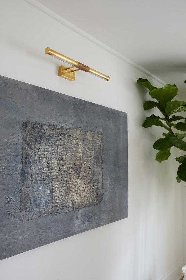 Aurara 24" One Light Picture Light, Aged Brass