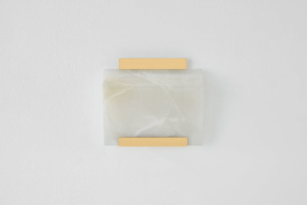 Valan 8" One Light Wall Sconce, Aged Brass