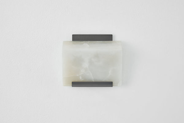 Valan 8" One Light Wall Sconce, Old Bronze