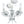 Rockwell 14'' Three Light Mini Chandelier, White - Alternate Product Image 1.jpg