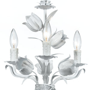 Rockwell 14'' Three Light Mini Chandelier, White - Alternate Product Image 2.jpg