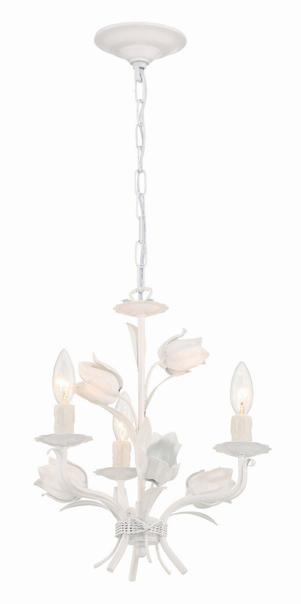 Rockwell 14'' Three Light Mini Chandelier, White - Main Product Image.jpg
