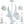Rockwell 20'' Five Light Chandelier, White - Alternate Product Image 2.jpg