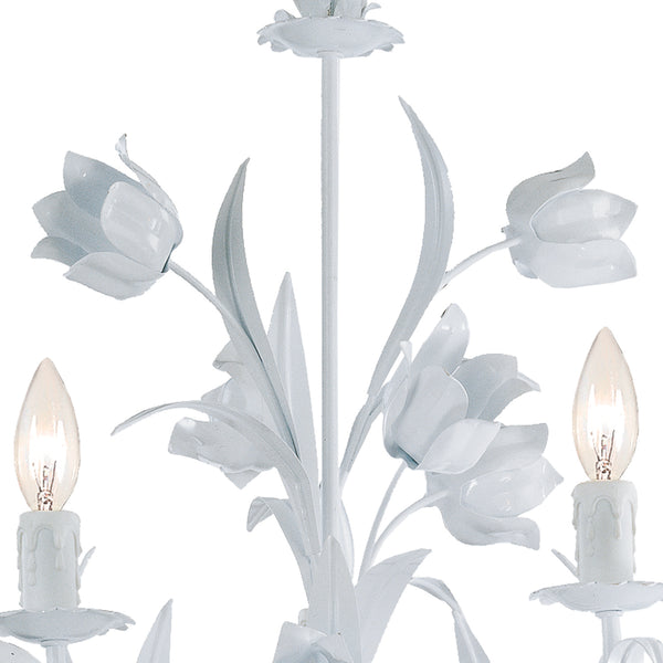 Rockwell 20'' Five Light Chandelier, White - Alternate Product Image 2.jpg