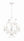 Rockwell 20'' Five Light Chandelier, White - Main Product Image.jpg