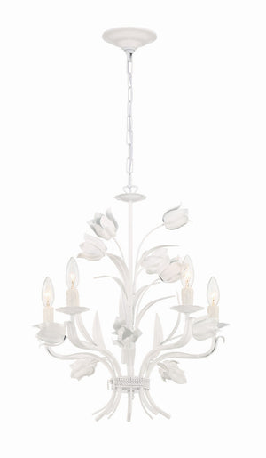 Rockwell 20'' Five Light Chandelier, White - Main Product Image.jpg
