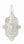 Maison Parisienne 5'' One Light Wall Sconce, Antique White Alt 4.jpg