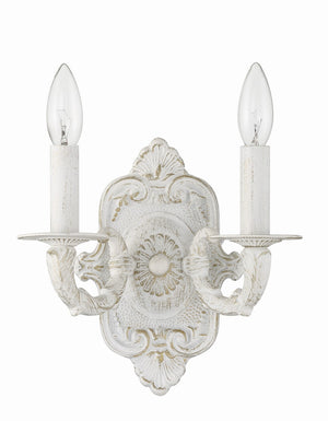 Maison Parisienne 10'' Two Light Wall Sconce, Antique White - Alternate Product Image 2.jpg