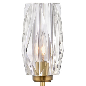 Tides 5" One Light Large Sconce, Heritage Brass