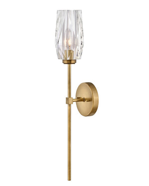 Tides 5" One Light Large Sconce, Heritage Brass